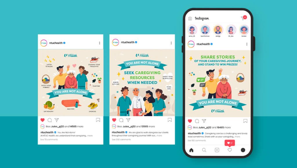care for caregivers marketing campaign