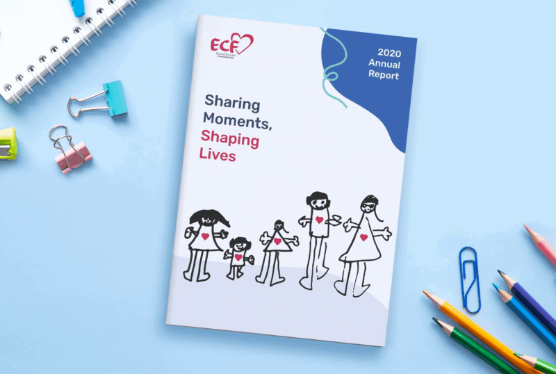ECF Eton House Annual Report Design & Print
