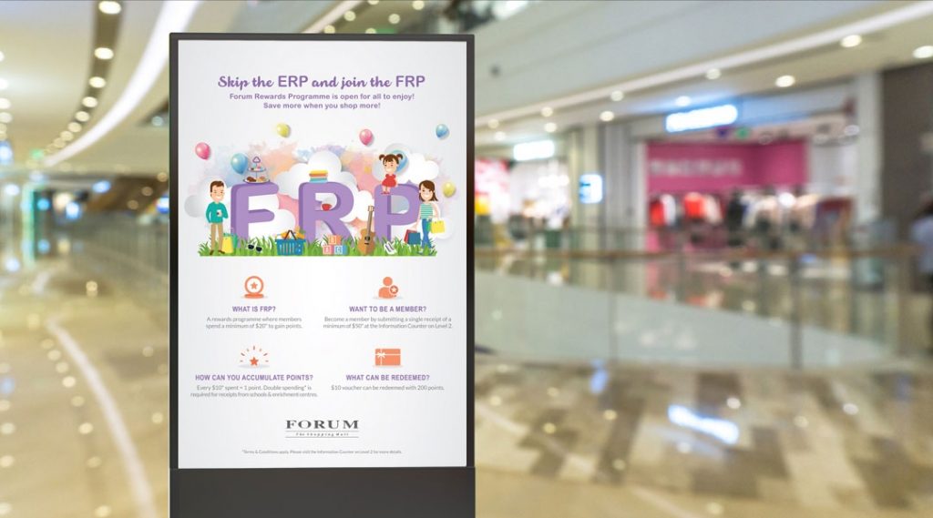 Forum The Shopping Mall Ad Campaign