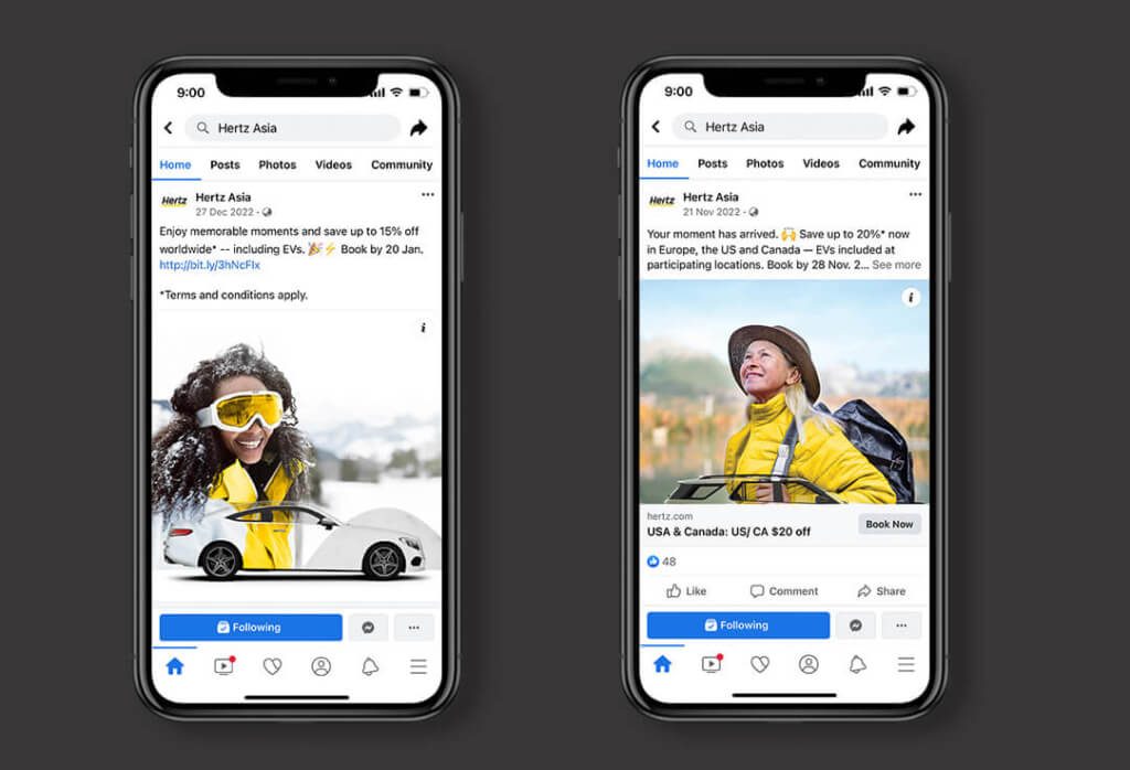 Hertz Social Media Marketing