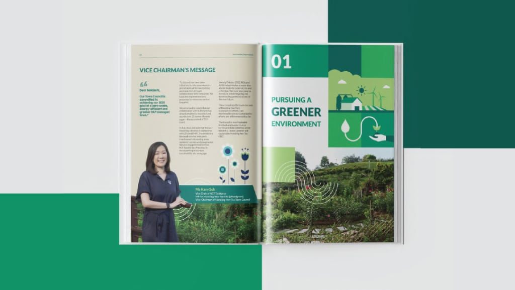 Marsiling Yew Tee Town Council (MYTTC) Sustainability Report Design