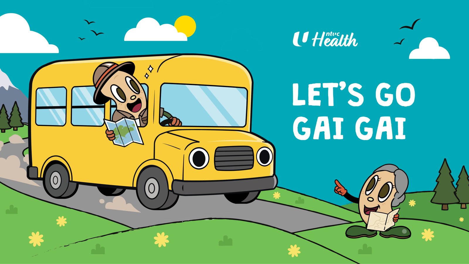 NTUC Health CASHEW Campaign DesignSingapore