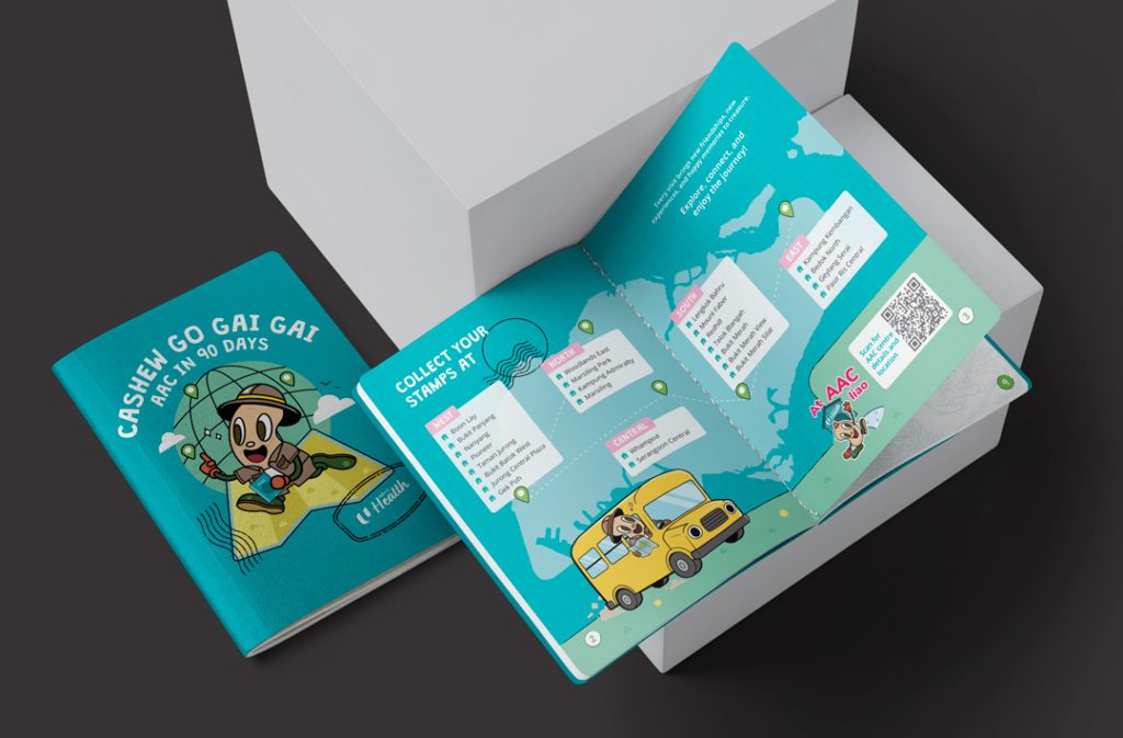 NTUC Health CASHEW Campaign DesignSingapore