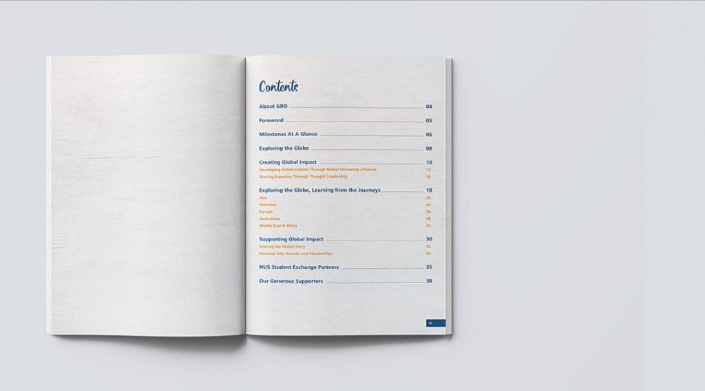 NUS GRO ANNUAL REPORT