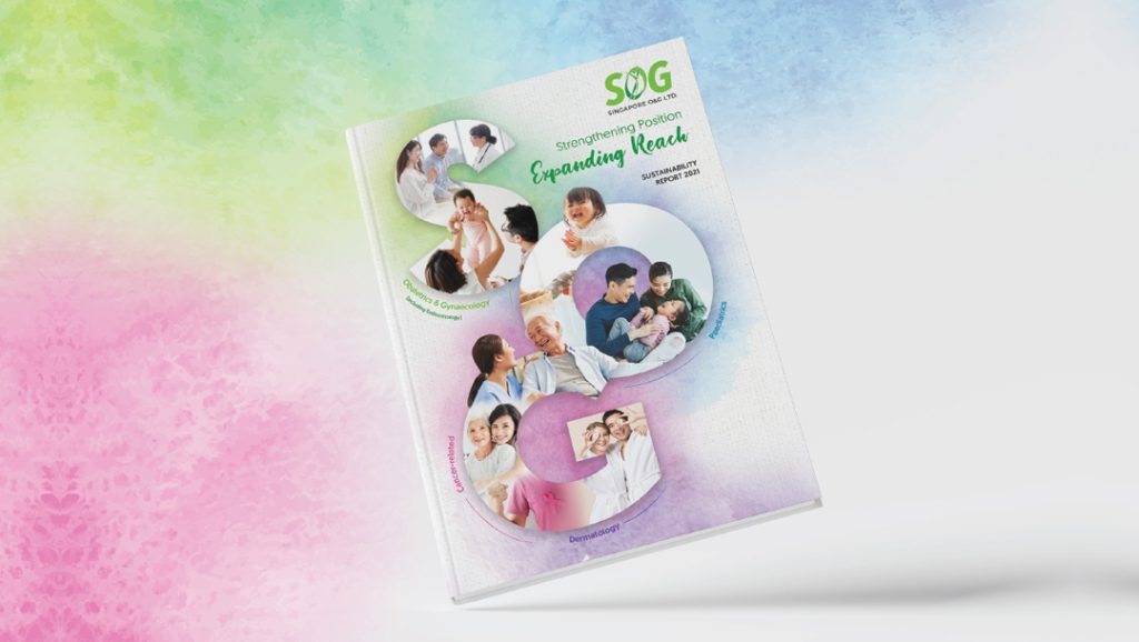 SOG Health Singapore Sustainability Report Design