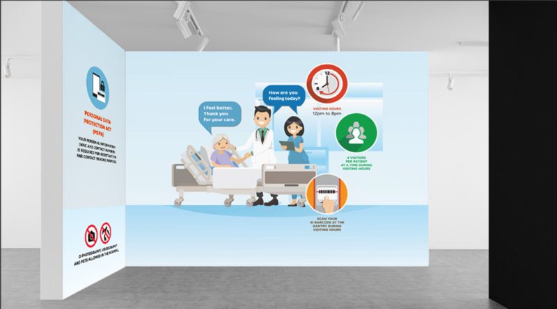 Tan Tock Seng Hospital Wall Mural Design & Installation